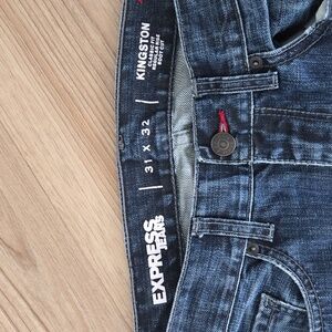 Express Kingston Jeans Men's Blue Denim 31x32
